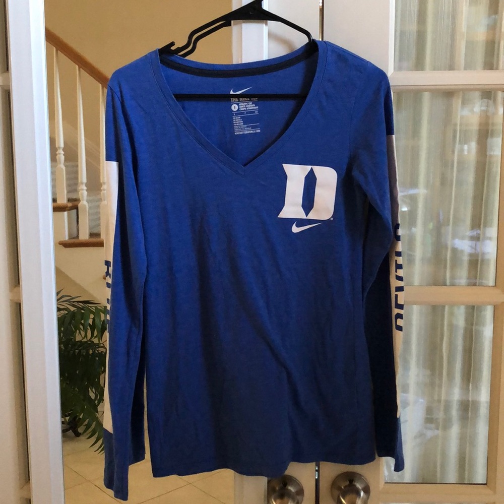 Nike Duke Athletic Long-Sleeve Tee